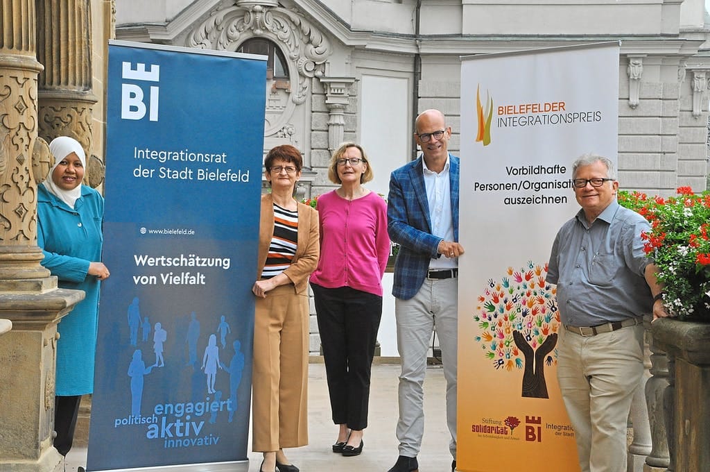 Verleihung des Bielefelder Integrationspreises.
