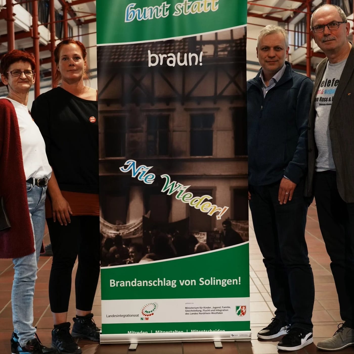 Gedenkveranstaltung „30 Jahre des Brandanschlags von Solingen“.